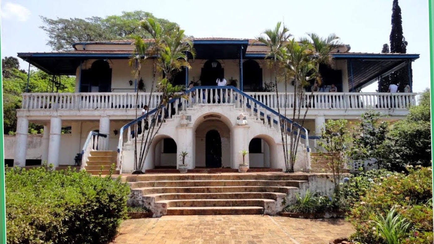 Herrenhaus der Fazenda Ibicaba, in Limeira (SP), aus einem anderen Blickwinkel
